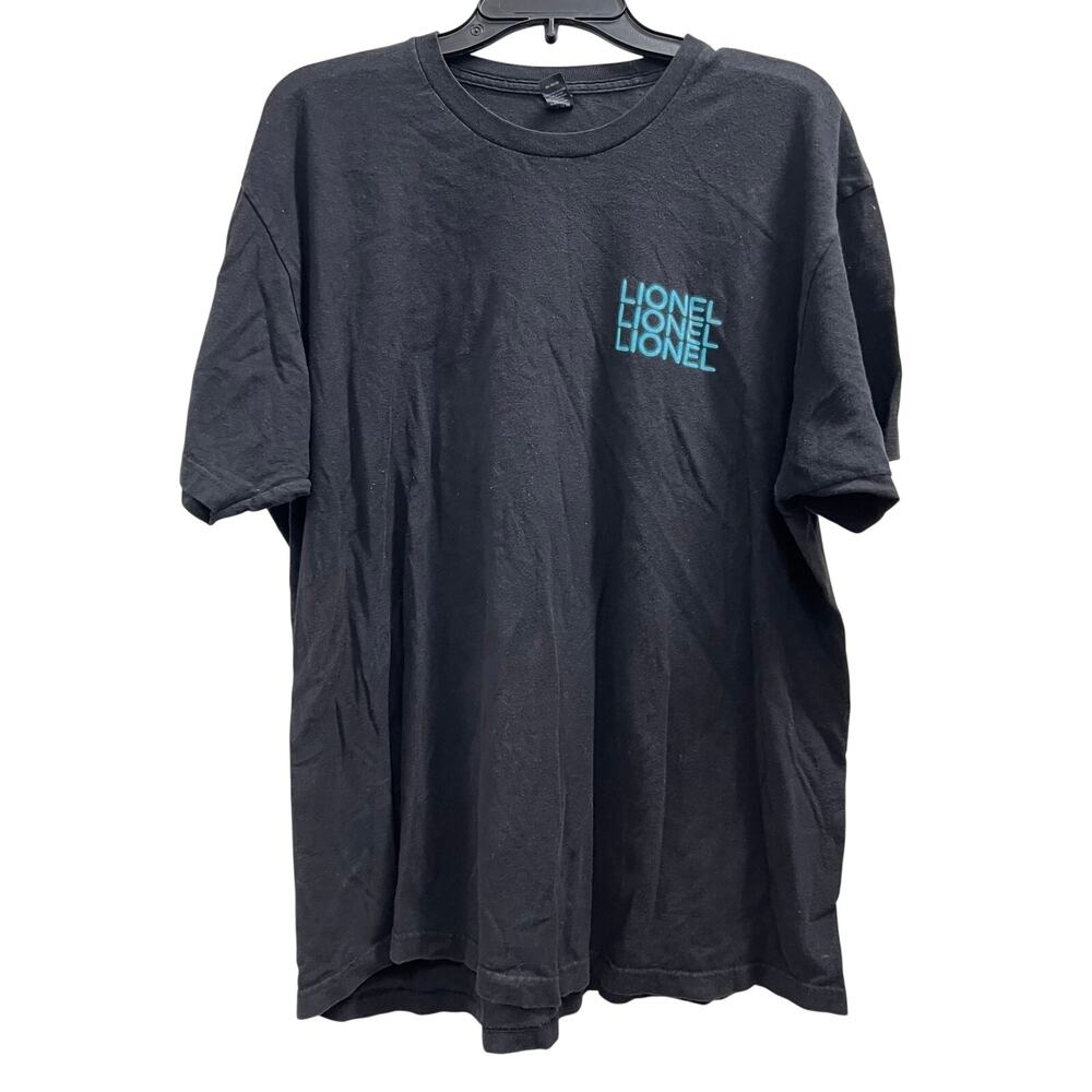 Lionel Richie Black neon tee SZ XL